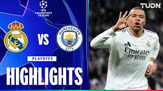 HIGHLIGHTS - Real Madrid vs Manchester City | UEFA Champions League 24/25 | TUDN