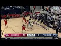 Aaron Bradshaw COAST-TO-COAST SLAM vs Penn State Ohio State Basketball