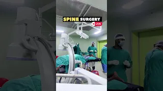 LIVE SPINE SURGERY PREP Operation Theatre Shorts Viral Doctor Neetmotivation  LIVE SPINE SURGERY PREP Operation Theatre Shorts Viral Doctor Neetmotivation