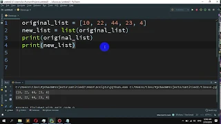 How to clone or copy a list in Python