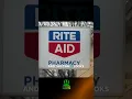 Rite Aid Is BANKRUPT Is Your Medication at Risk