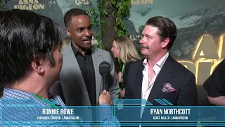 Ronnie Rowe and Ryan Northcott Carpet Interview at Anna Pigeon Premiere