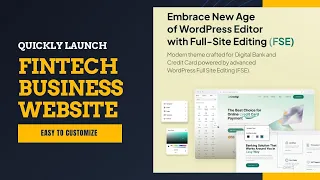 Build a Stunning Fintech Website FAST with Credigi Credigi WordPress Theme