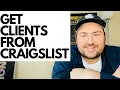 HOW TO EASILY GET CLIENTS ON CRAIGSLIST