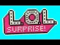L O L Surprise LOGO in Perler Beads