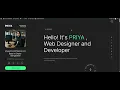 Personal Portfolio WordPress Website Using Elementor A Full Stack Web Developer Portfolio