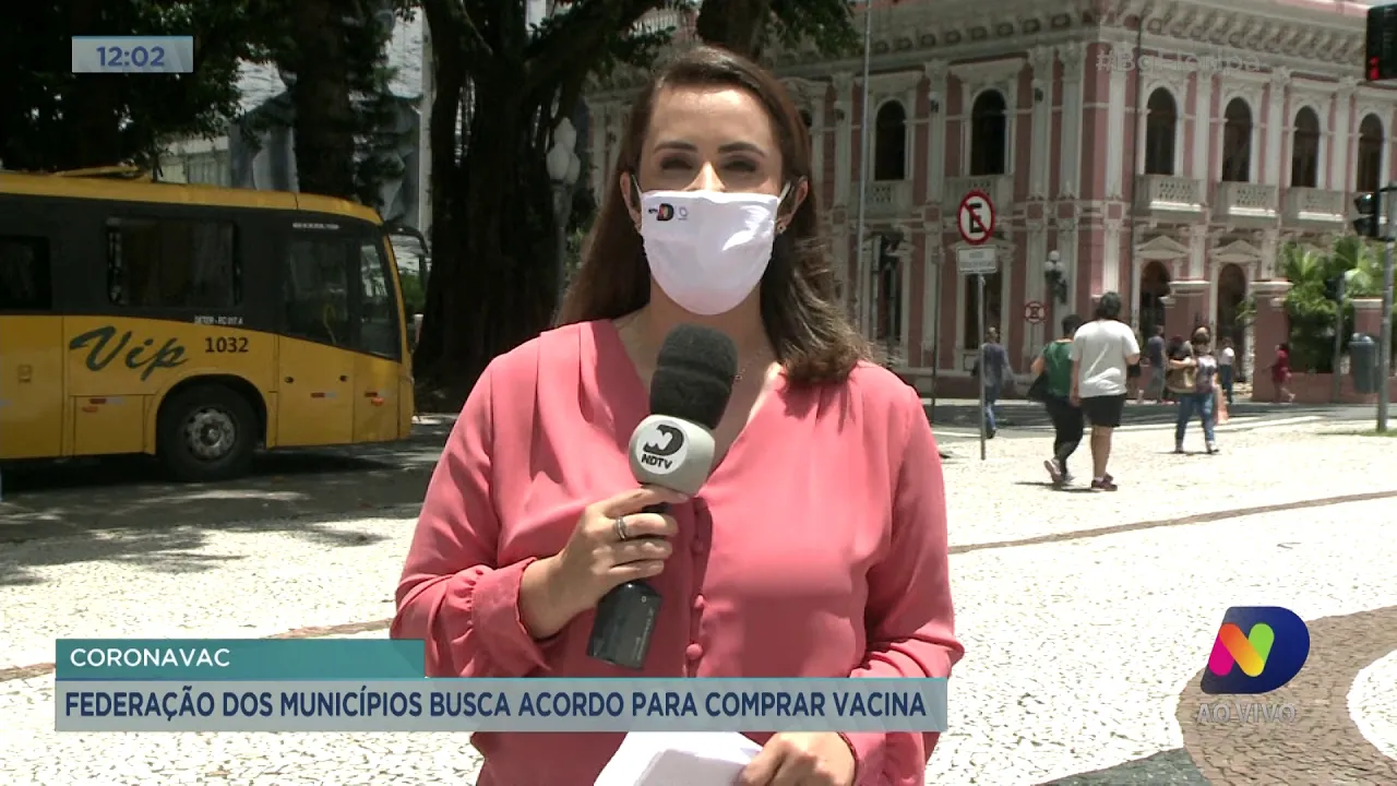 Coronavírus: Federação dos Municípios busca acordo para comprar vacina