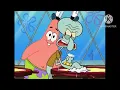 Patrick annoying squidward and following him around everywhere he go