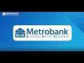 HOW TO PROCESS YOUR PAY BILLS IN MBOS Metrobank Business Online Solutions