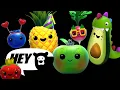 Download Lagu Hey Bear Sensory - Birthday Dance Party! - Dancing Fruit - Fun Animation and Upbeat Music!