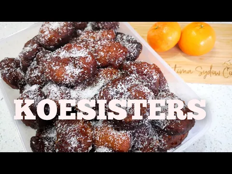 Download MP3 Fatima Sydow's famous 3 cup Koesister recipe. Deliciously spiced, light and fluffy.