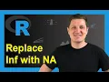 R Replace Inf with NA in Vector Data Frame Example Clean Infinite Value is infinite Function