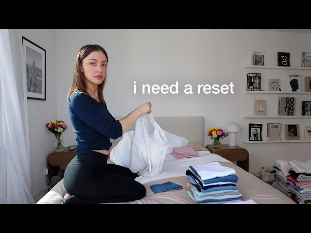 Video: resetting my life for spring (getting back on track)