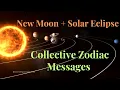 New Moon Solar Eclipse - All Zodiac Messages