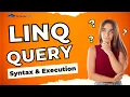LINQ Query Syntax and Execution Tips and Tricks