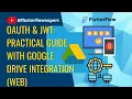 FlutterFlow Master OAuth JWT Practical Guide with Google Drive Integration web special