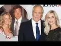 Six Million Dollar Man star Lee Majors 80 poses with his wife 45 who eerily resembles his late s