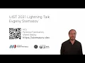 Lightning Talks Evgeny Stemasov