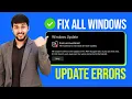 How To Fix All Windows Update Error Problems in Windows 2024
