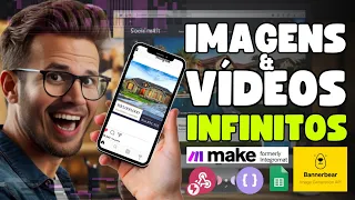 VÍDEOS E IMAGENS INFINITAS // Automatizando Seus Criativos!