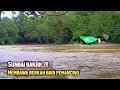 Download Lagu 3 hari Camp fishing di hutan..!! Saat sungai banjir mancing siang dan malam panen ikan