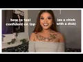 how to feel confident on top