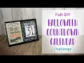 Halloween Fall DIY Challenge Halloween Countdown Calendar - September 2020