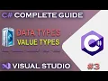 C LESSONS Data Types Value Type Float - Double