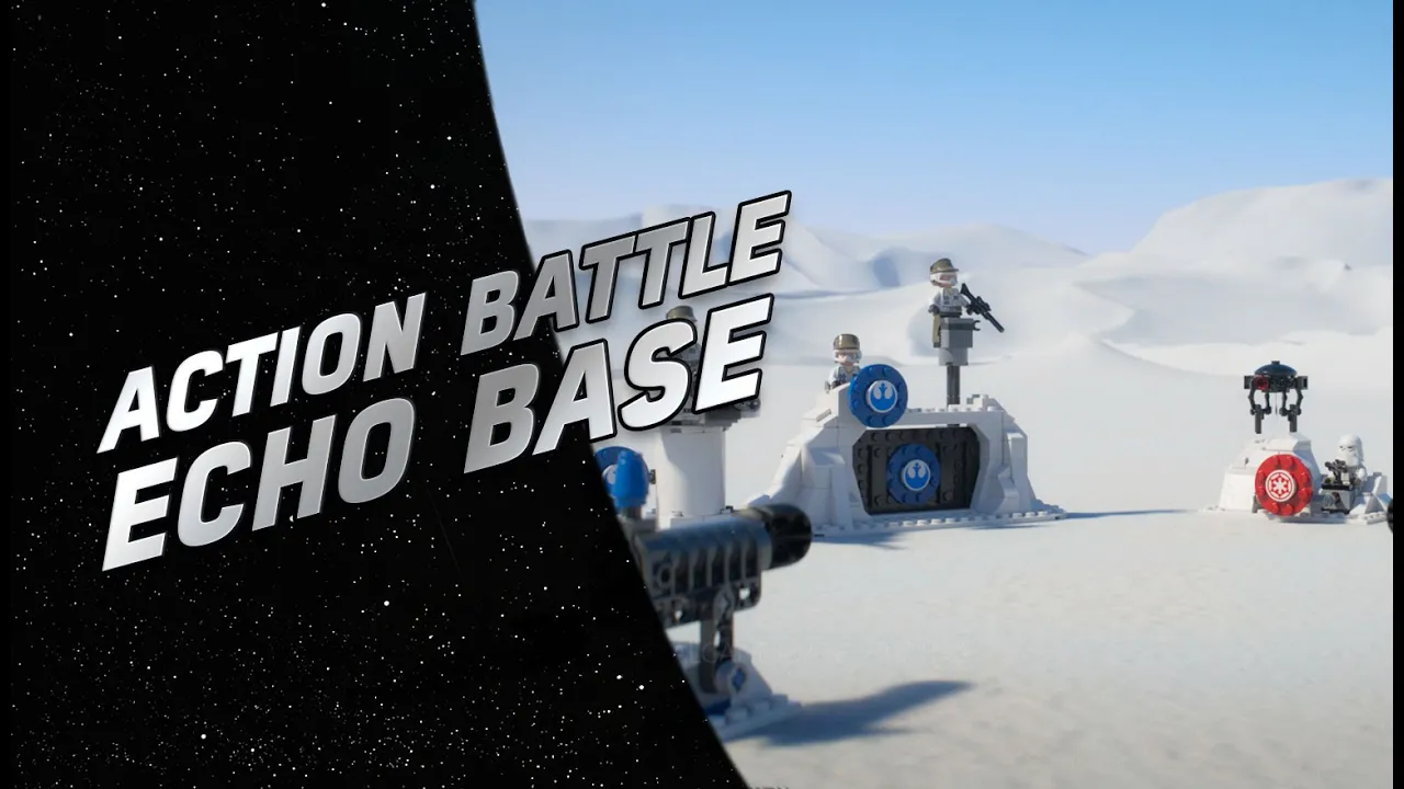 Battle of Hoth - LEGO Star Wars - Episode 11 - 2015 Mini Movies. 