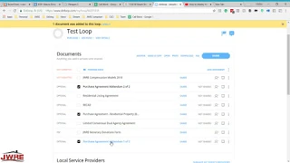 Dotloop Combining Documents