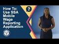 Reporting Wages SSI Mobile Wage Reporting App