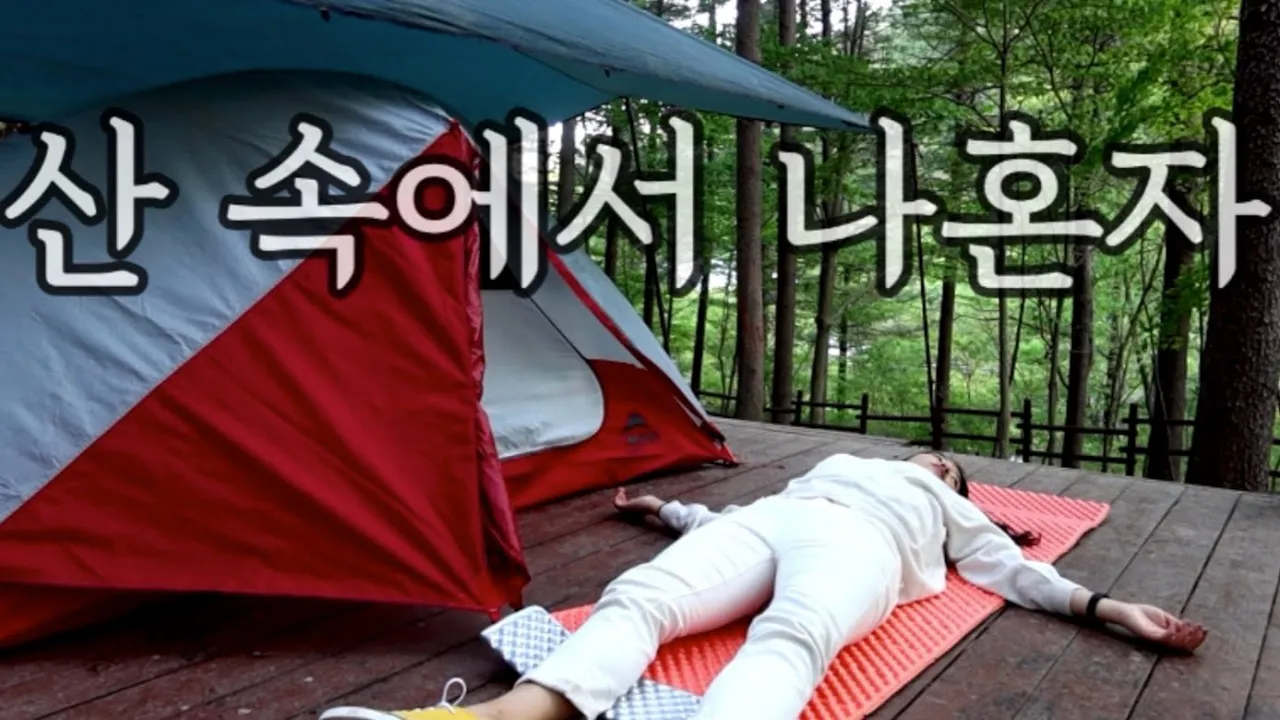 [솔캠]숲속에서 나홀로 다들 어디 가셨나요?ㅣ리틀포레스트 캠핑ㅣ대구막창에 오늘도 한잔 썸네일