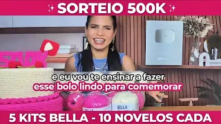 Vou te ensinar fazer o bolo de 500k e sortear 5 kits com bela amigurumi