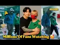 Download Lagu Fans schreeuwen! Jungkook toont zijn verbondenheid met zijn moeder in een luxe winkelcentrum in S...