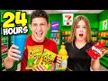 Download Lagu Eating ONLY Gas Station Food for 24 HOURS!