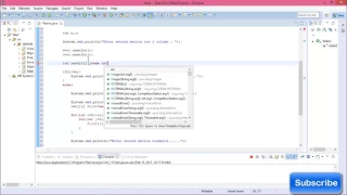 Matrix multiplication in java programming