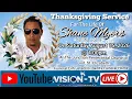 Shane Myers Don Cole Thanksgiving Service