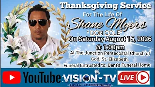 Shane Myers Don Cole Thanksgiving Service
