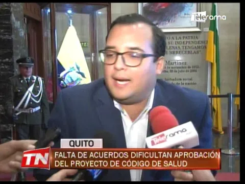 Falta de acuerdos dificultan aprobación del proyecto de código de salud