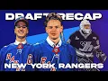 New York Rangers NHL Draft Recap 2026