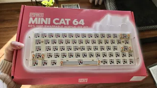 Assembling the Epomaker Mini Cat 64 kit