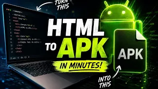 How To Convert HTML Project Into An APK Easy Method Sawwqib Codes