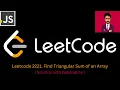 88 LeetCode 2221 Find Triangular Sum of an Array Javascript
