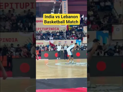 India vs Lebanon Basketball Match