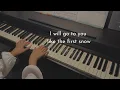 I will go to you like the first snow - Ailee (lower key) l Piano Cover