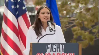 AOC goes viral with SPEECH OF THE YEAR