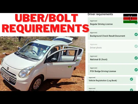 Download MP3 Documents you need to drive Uber/Bolt in Kenya