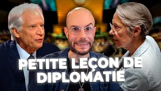 Elisabeth Borne reçoit une leçon de diplomatie (et c'est douloureux...) - Clément Viktorovitch