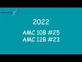 2022 AMC 10B and AMC 12B