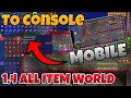 How To Get A FREE Terraria ALL ITEM WORLD on PS4 - Terraria 1 4